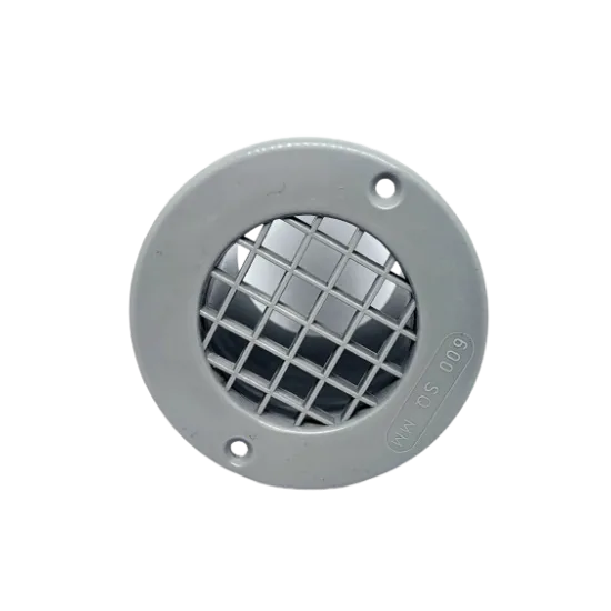 Grey Round Vent