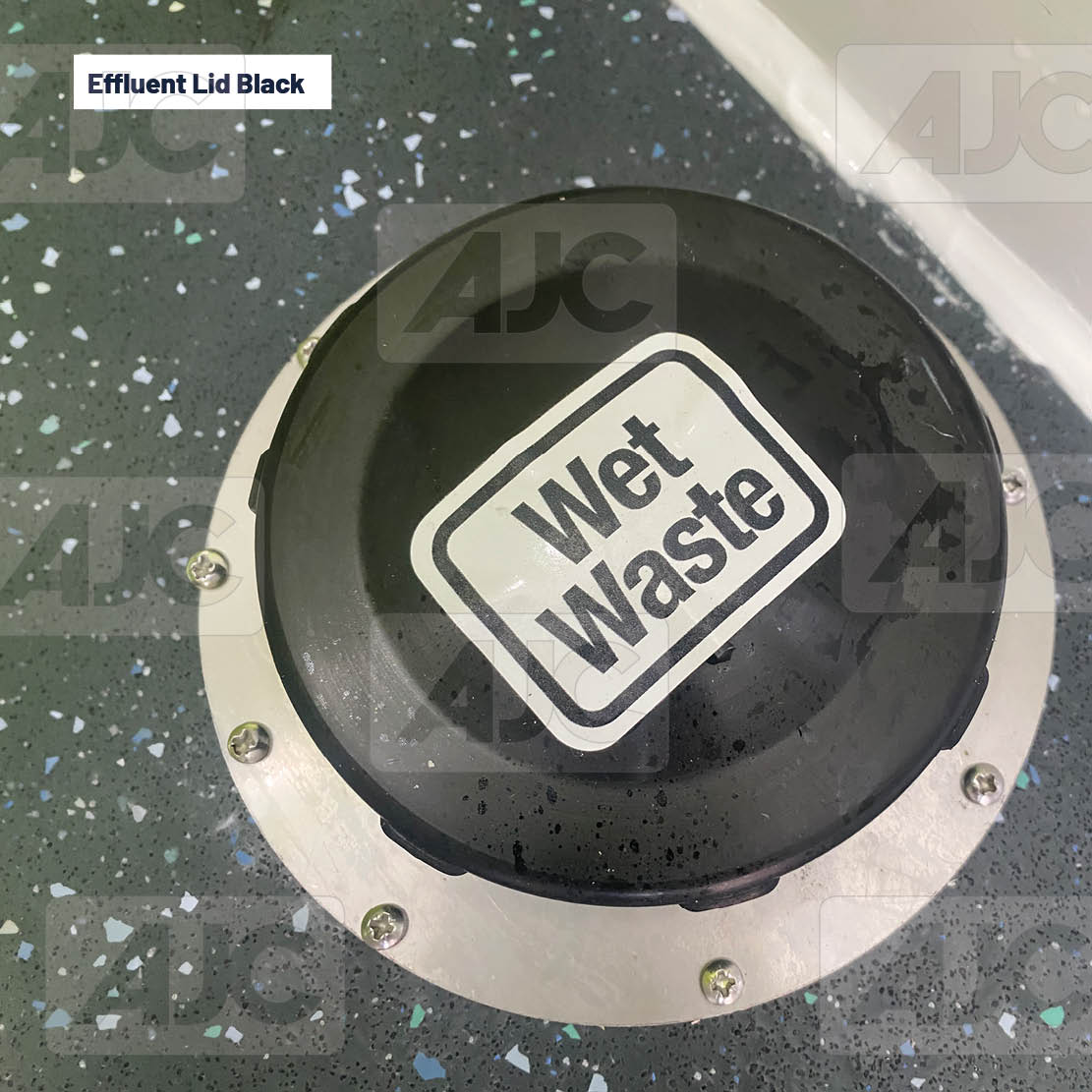 Effluent Lid Black