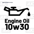 Engine Oil 10w30 - Per Litre