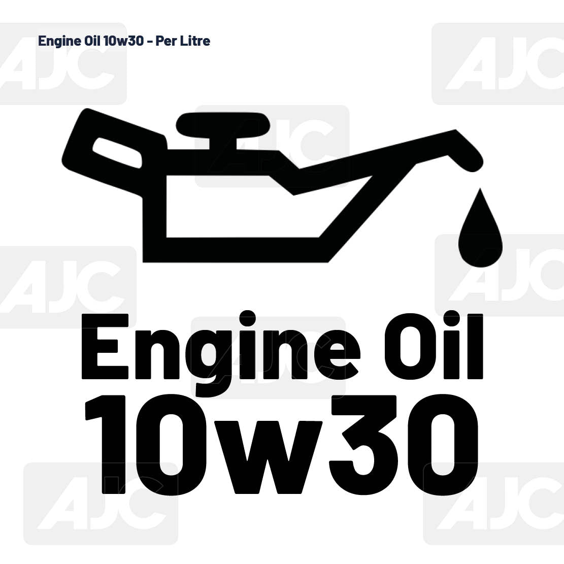 Engine Oil 10w30 - Per Litre