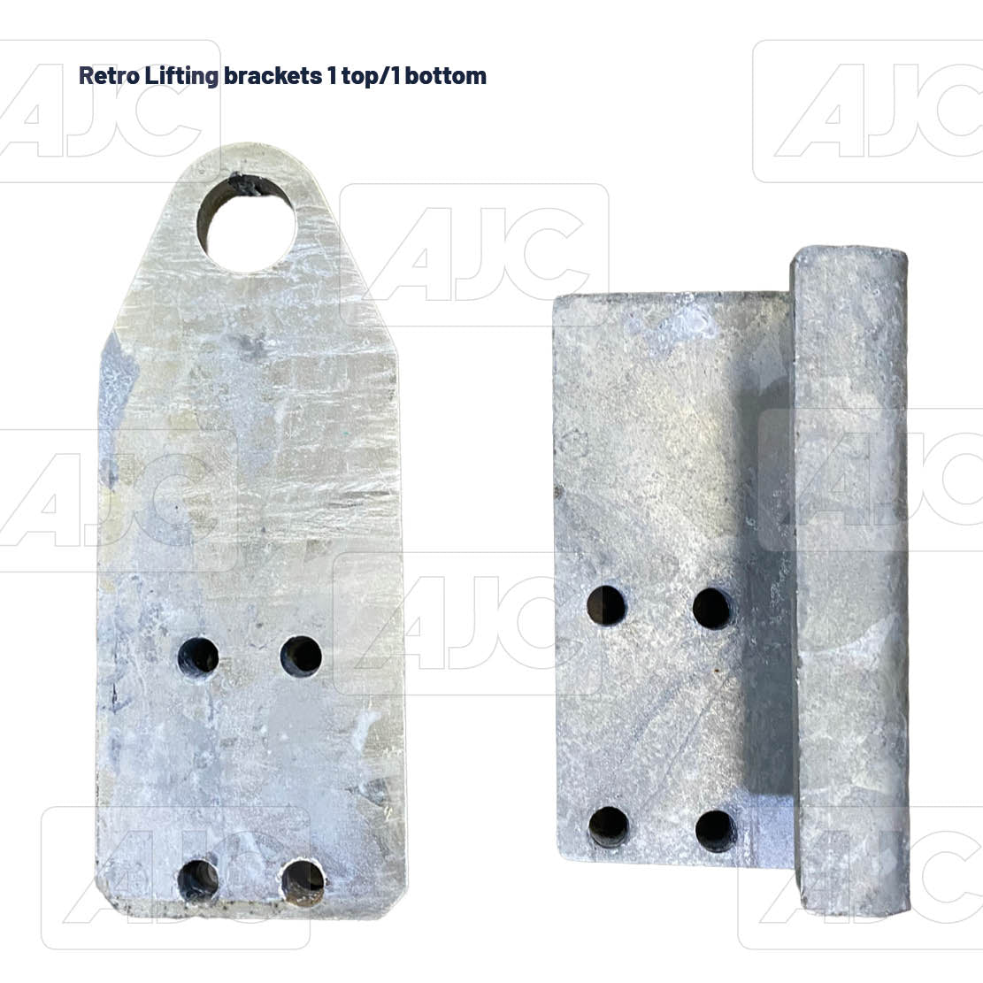 Retro Lifting brackets 1 top/1 bottom