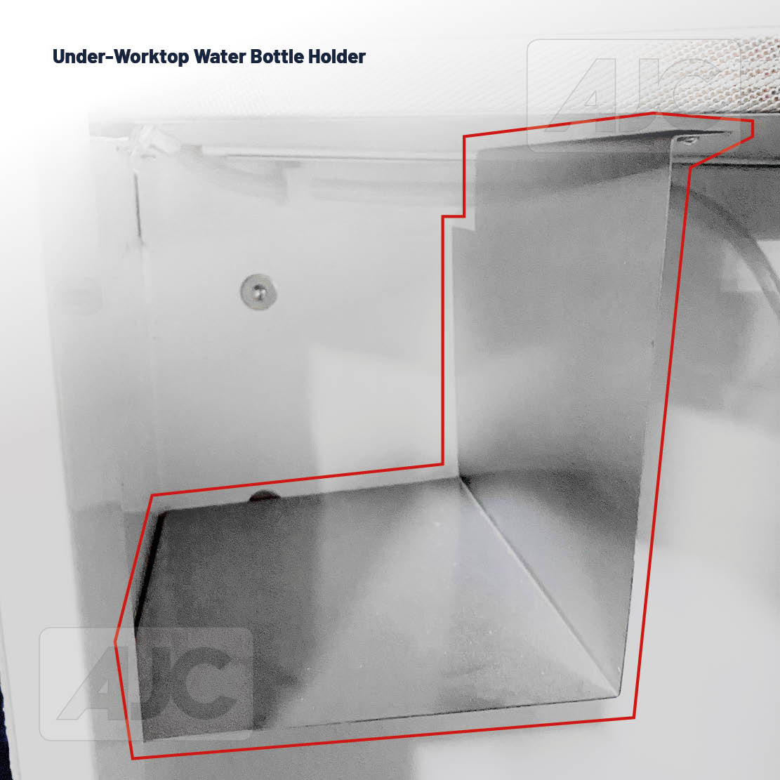 Under-Worktop Water Bottle Holder