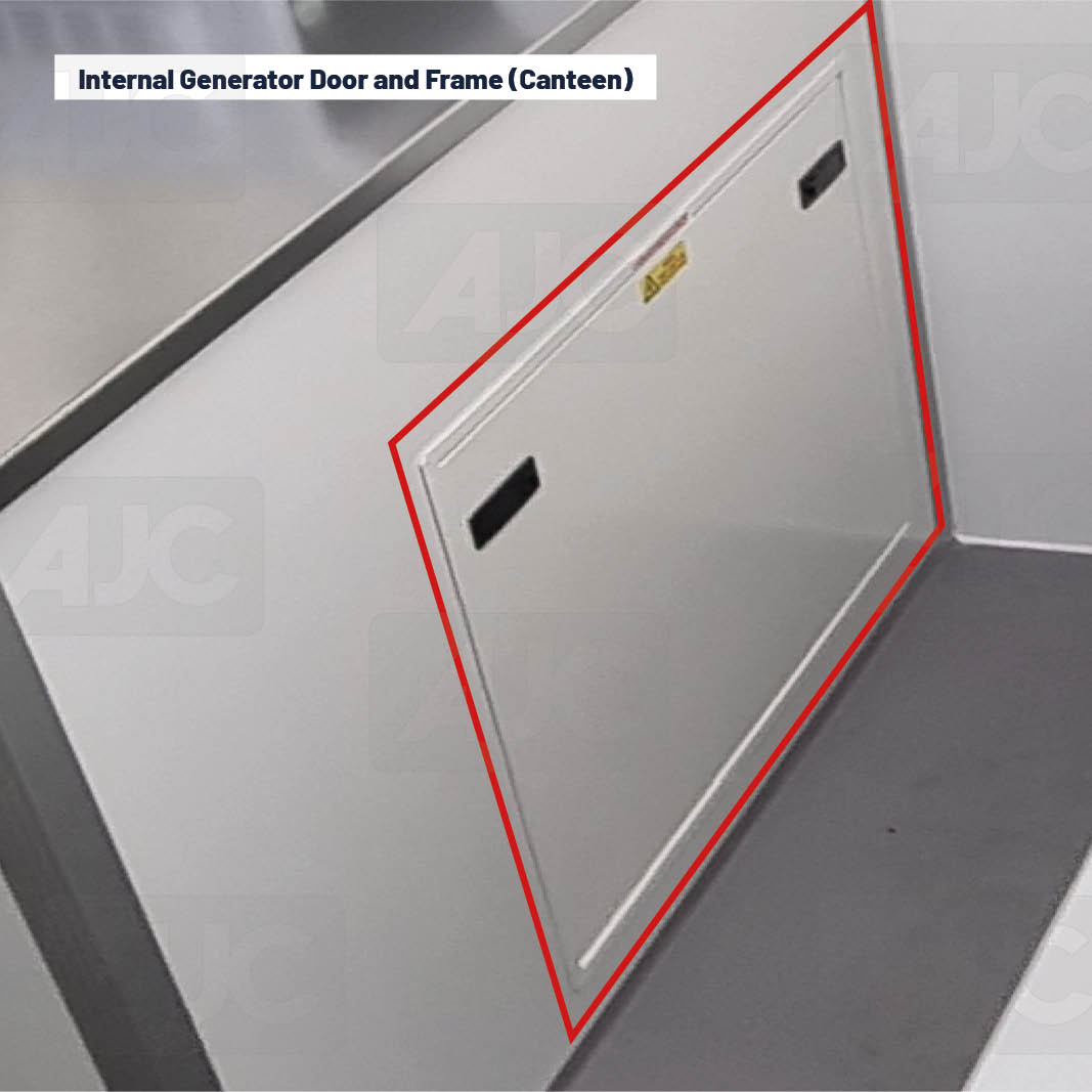 Internal Generator Door and Frame (Canteen)