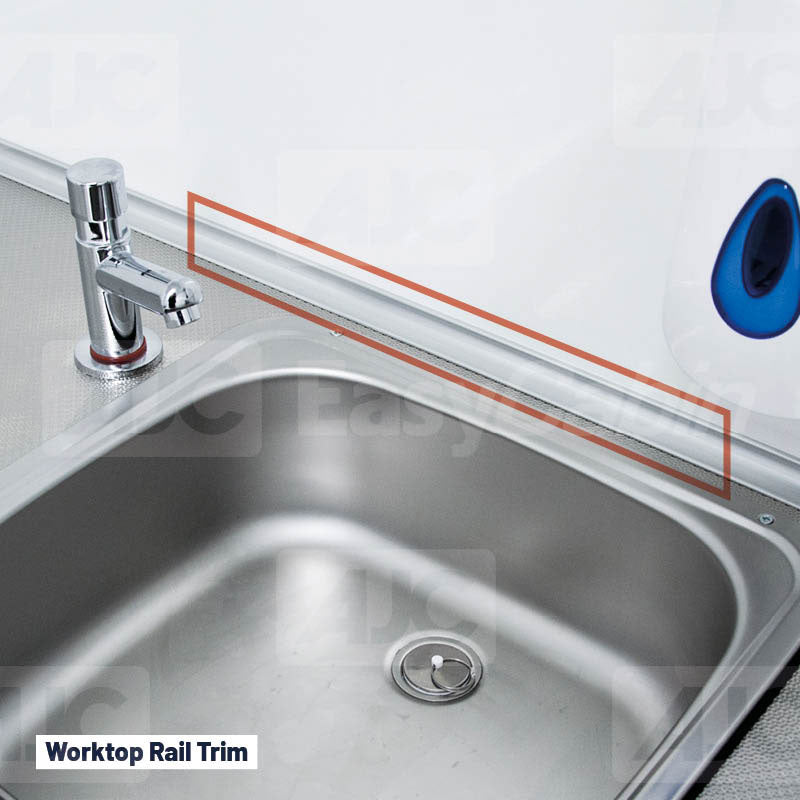 Worktop Rail Trim
