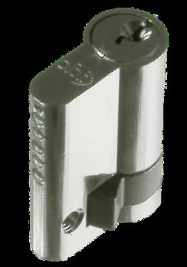 Euro Single Cylinder 40mm NP  All Keyed Alike To UA Key
