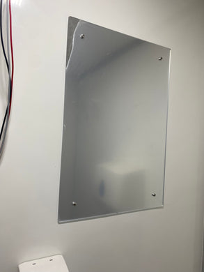 Acrylic Safety Mirrors 440X300X3mm supplied with screw holes