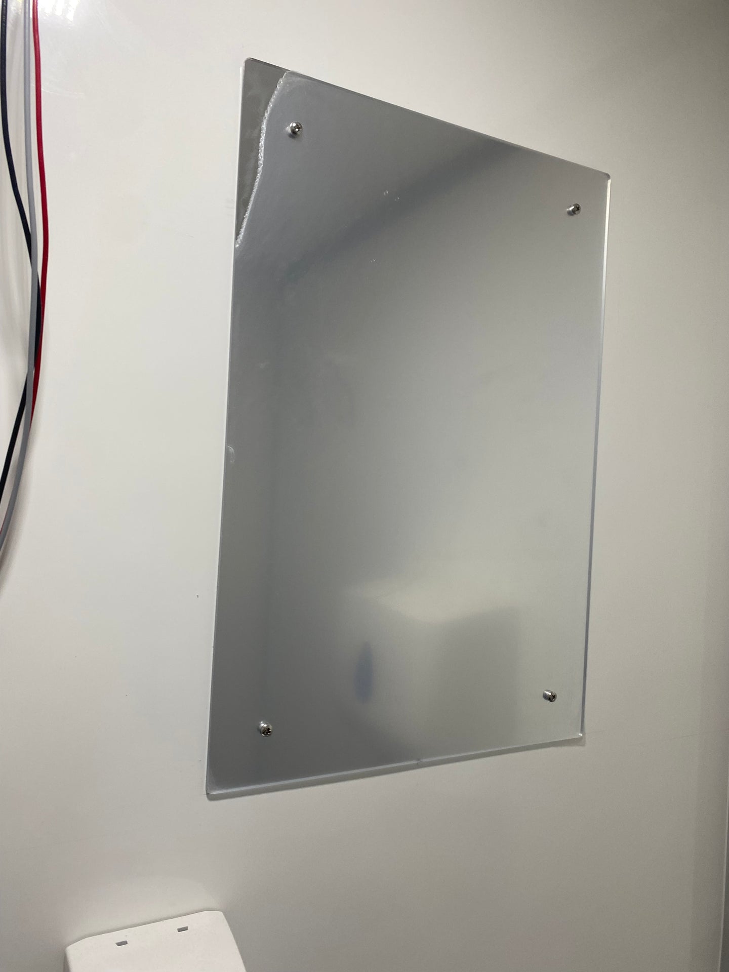 Acrylic Safety Mirrors 440X300X3mm supplied with screw holes