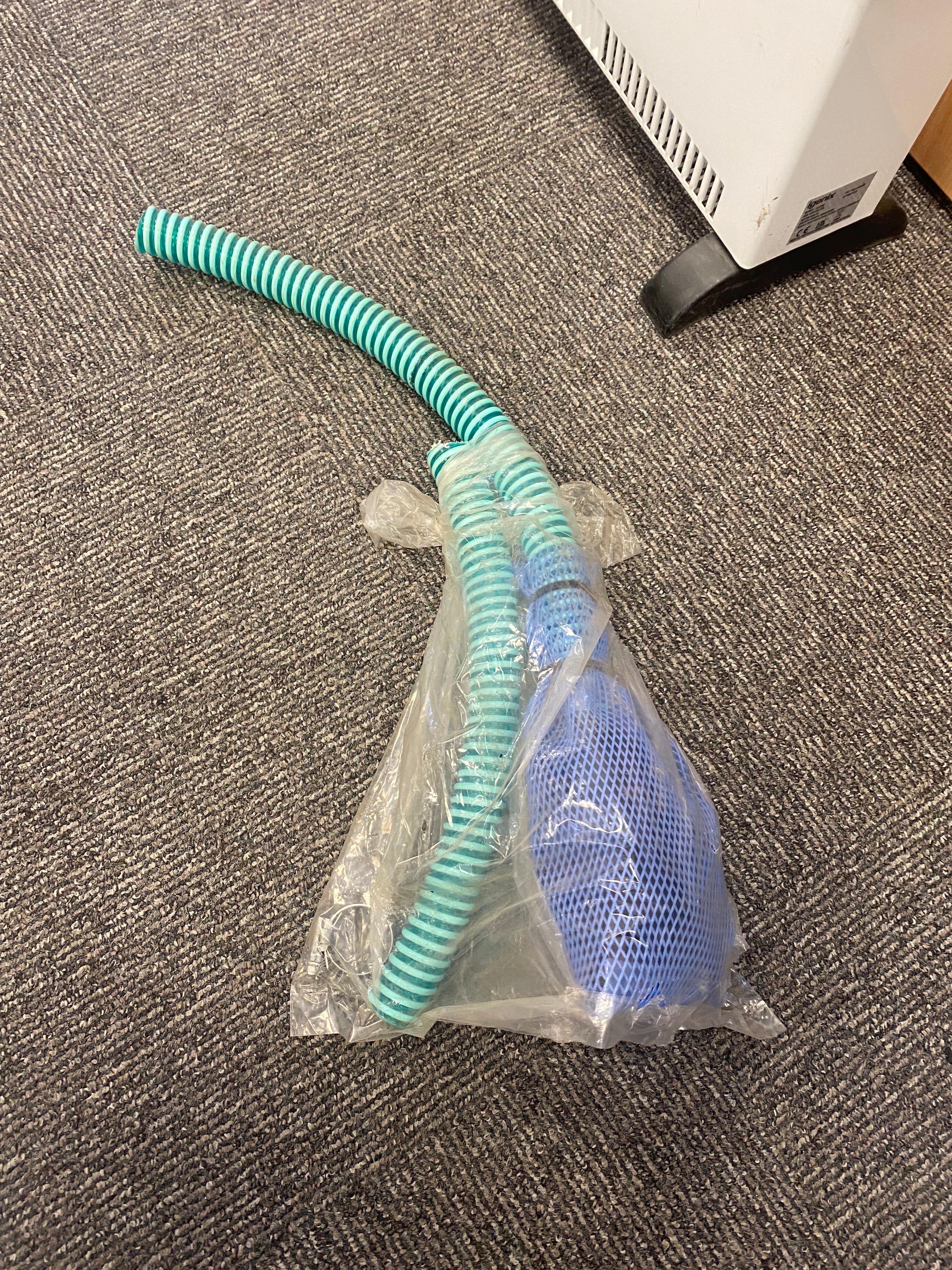 Pipe Kit with Blue Bag - For Chemical Toilet Unit