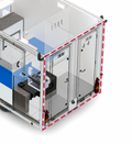 External Back Panel with Cut Outs 12ft Ecosmart