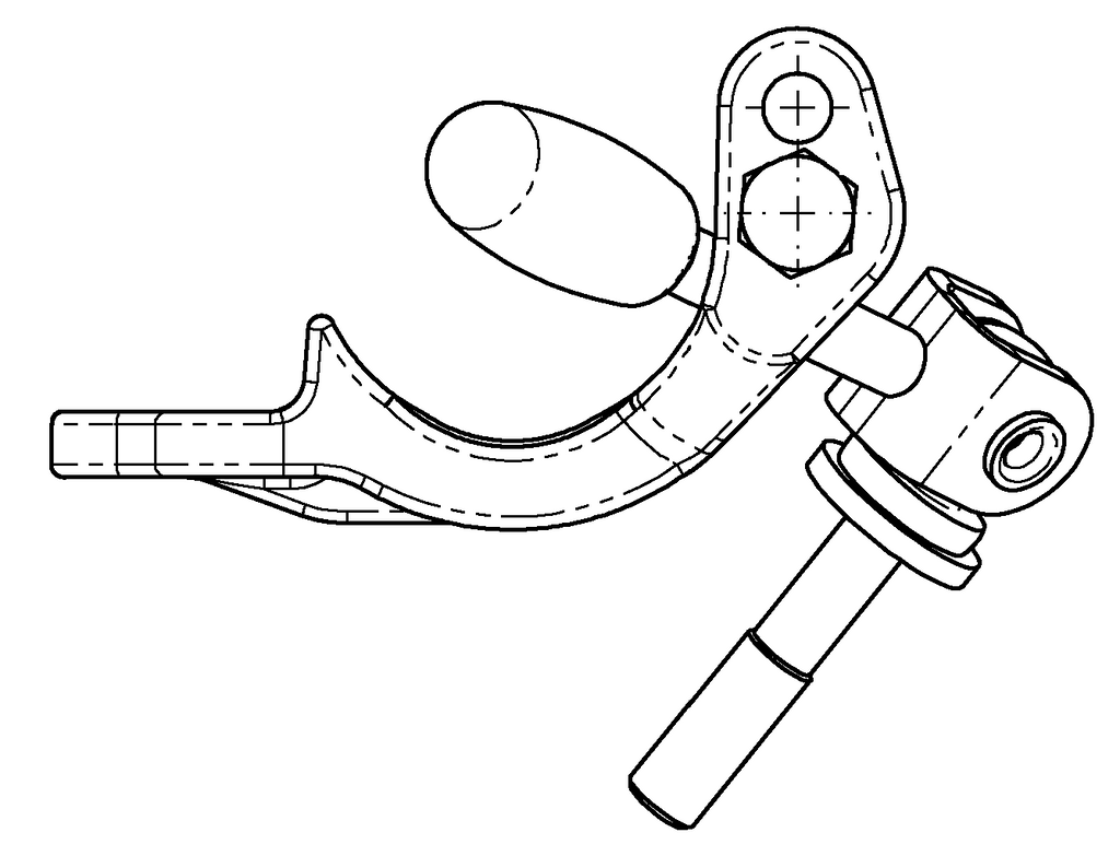 Clamp kit to suit  1251938 Overrun for 22.9