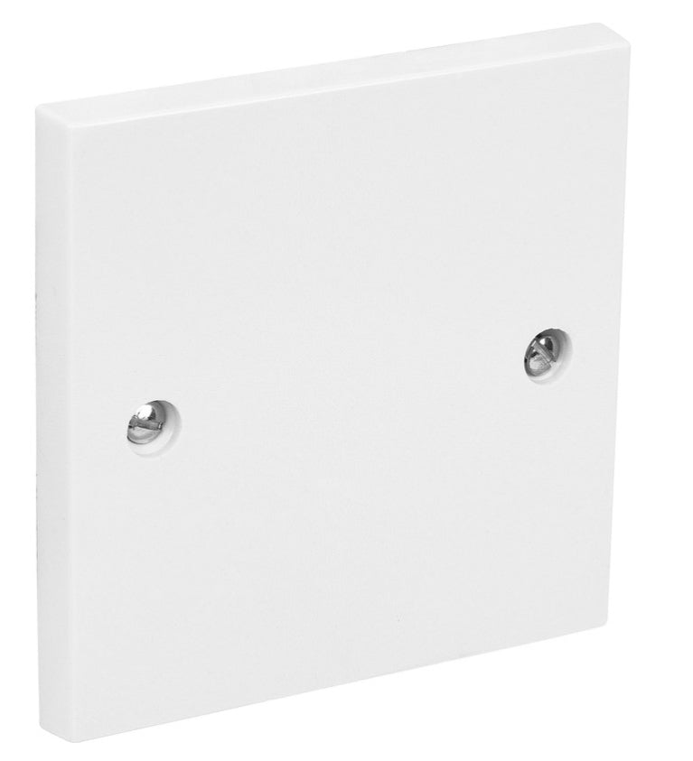 Single recessed faceplate