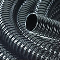 20mm id black convolute PVC Hose 30m Coil
