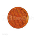 Reflex Reflector Amber Round