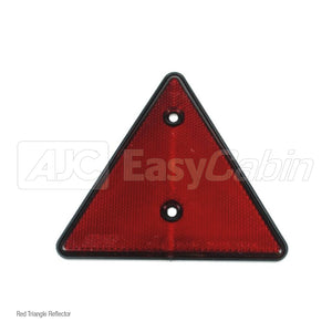 Red Triangle Reflector