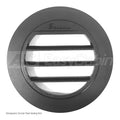 Black Heater Vent - Open