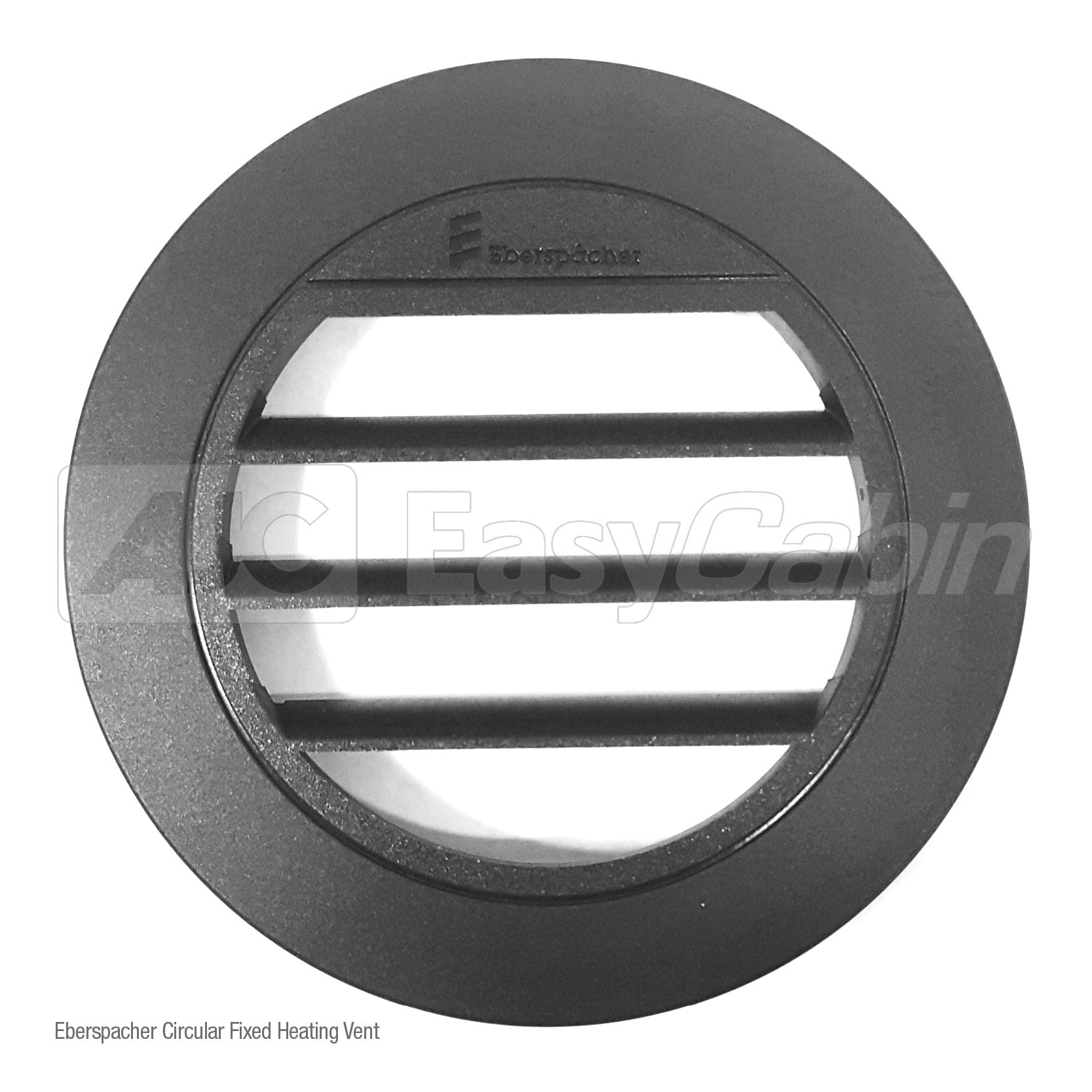 Black Heater Vent - Open