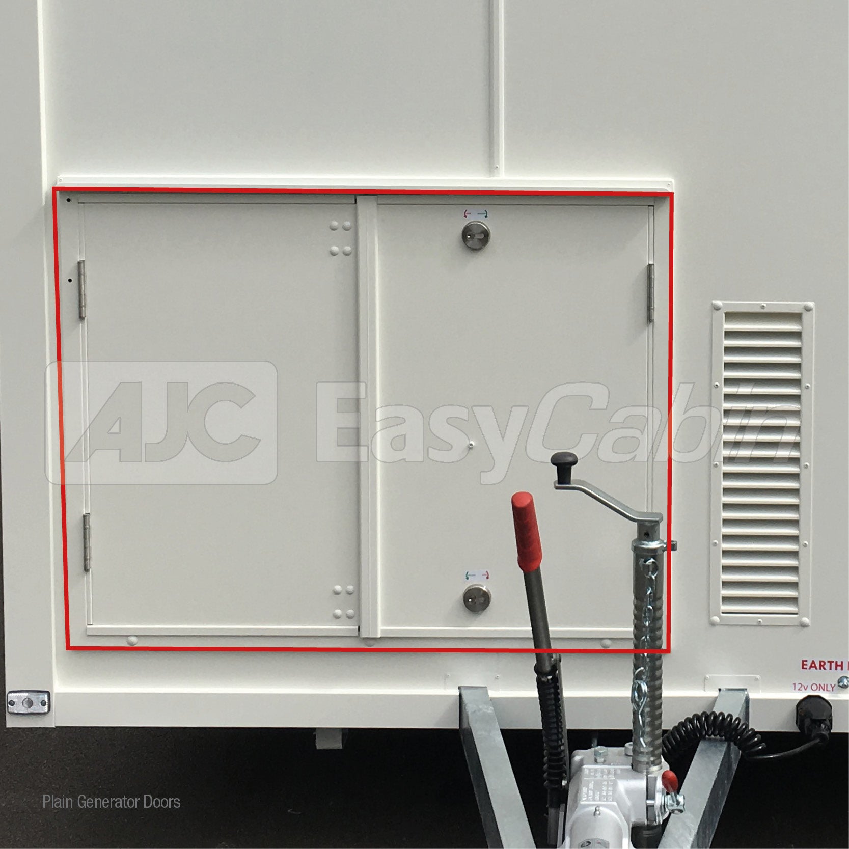 Plain Generator Door