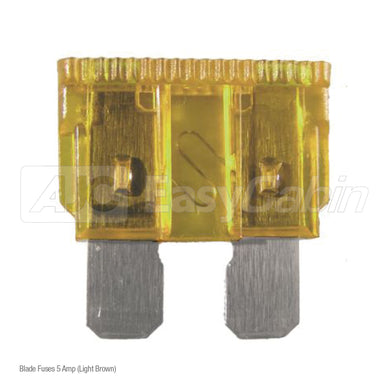 Blade fuses 5 AMP (Light brown)