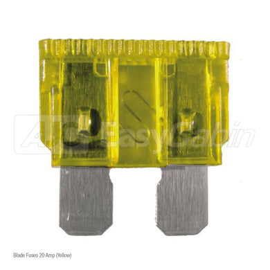 Blade fuses 20 AMP (Yellow)