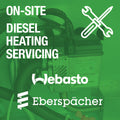 Welfare - yearly diesel heater service on site