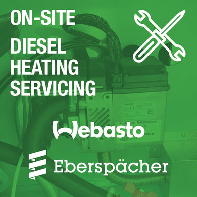 Welfare - yearly diesel heater service on site