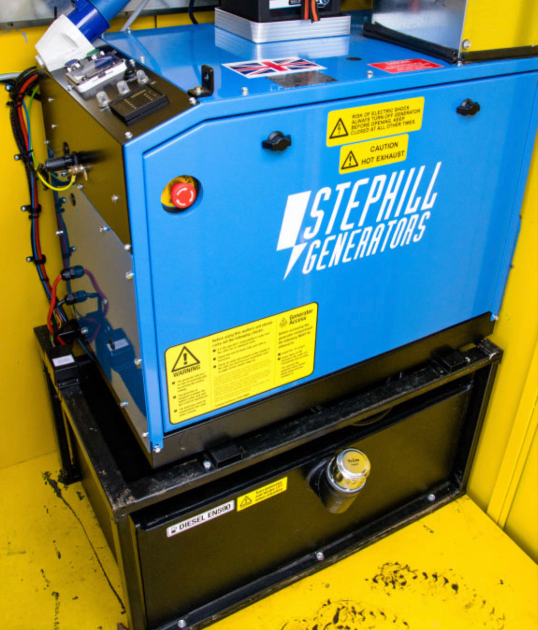 6KVA Generator with Capricorn/Timer and Fuel Tank (STATIC)