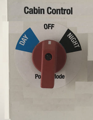 CABIN CONTROLLER 4 POLE  (DAY - OFF - NIGHT)