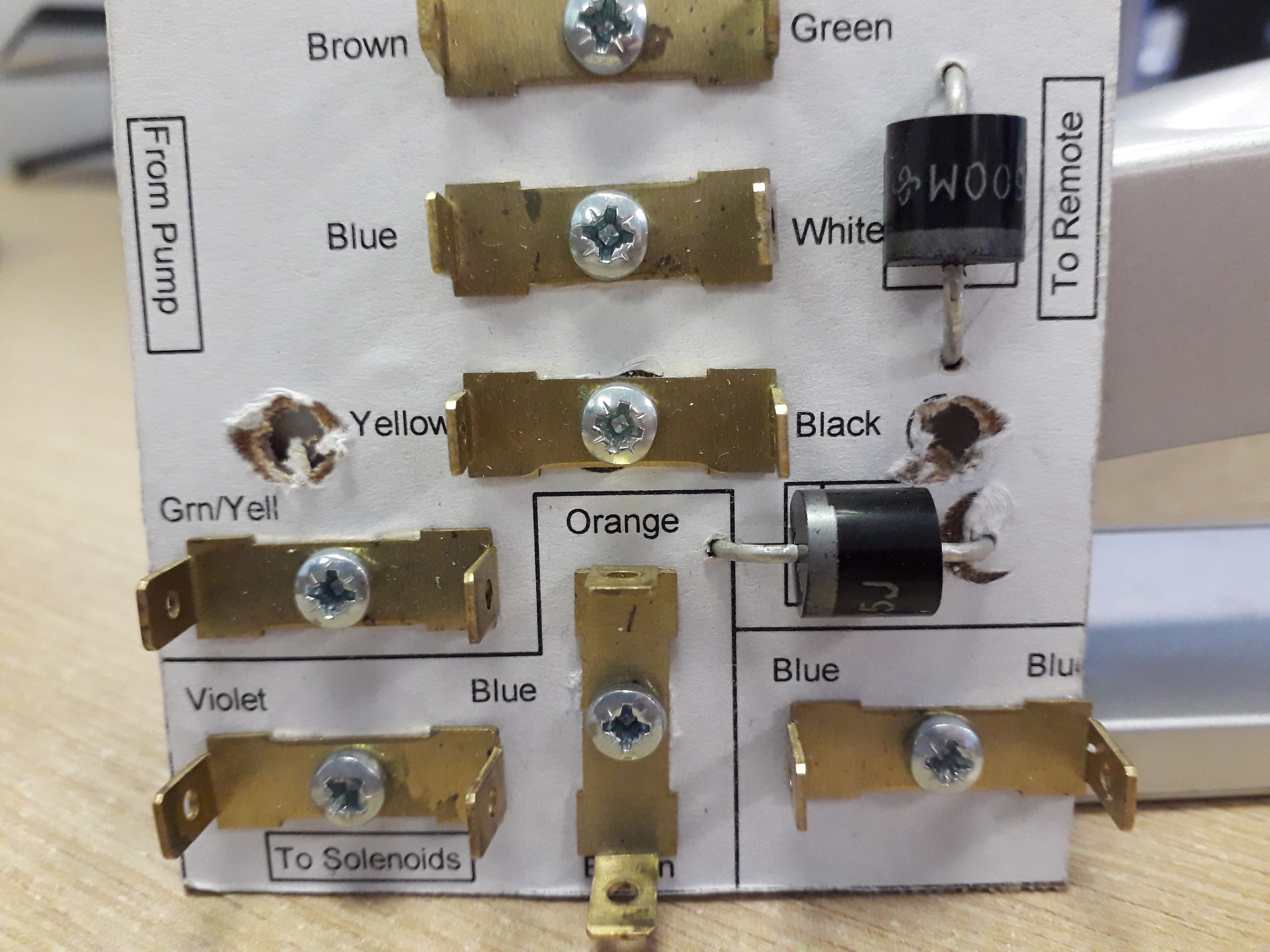 Hydraulic Diode Board Replacement