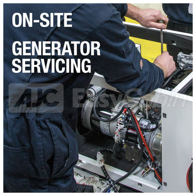 Solar POD - 400 hour generator service on site