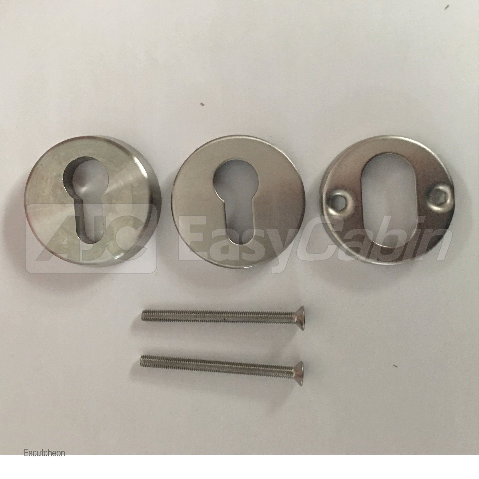 Escutcheon Set 53x15mm SSS 200