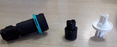 Generator to unit connector (Male plus key)